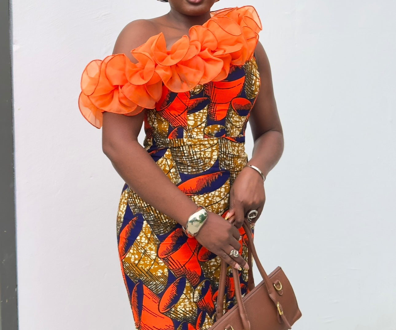 CELCA — Robe Longue en Wax