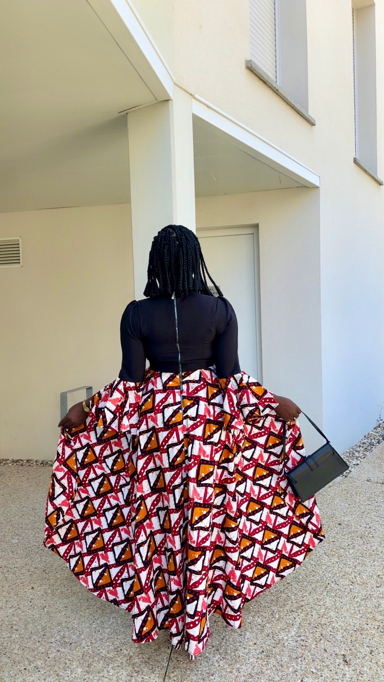 Robe mi longue