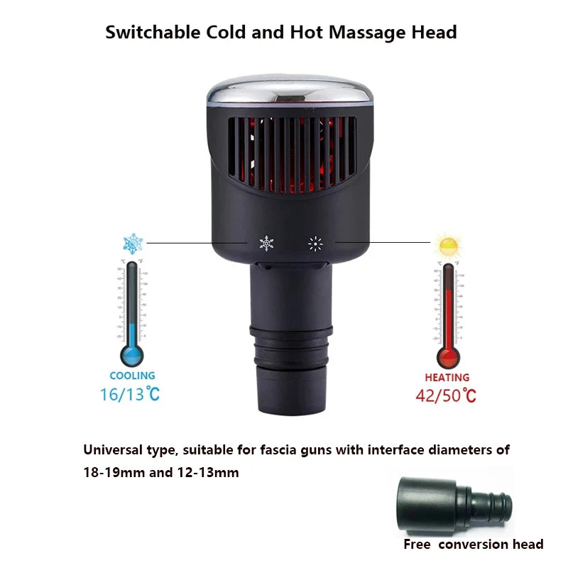 Tête de Massage Thermo-Fascia : Soin à Chaud et à Froid pour un Soulagement Optimal