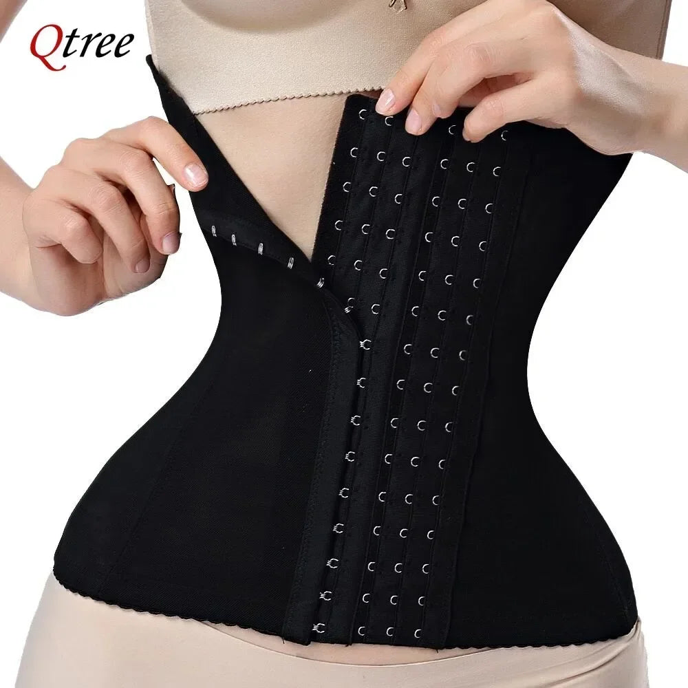 Qtree Dress - Ceinture Amincissante Femme | Corset à Crochet et Compression Ventre Plat