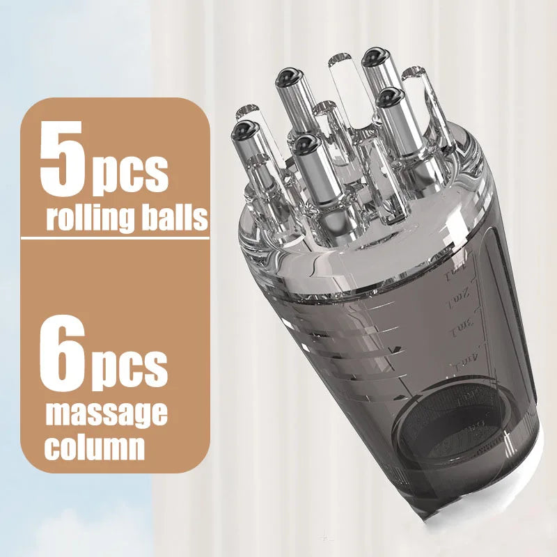 Applicateur Cuir Chevelu Portable – Massage Revitalisant et Anti-Chute de Cheveux