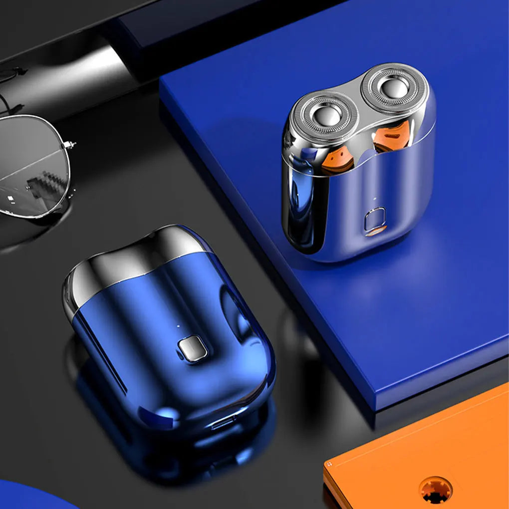 Mini Rasoir Électrique Double : Le Compagnon Idéal pour un Rasage Précis en Voyage