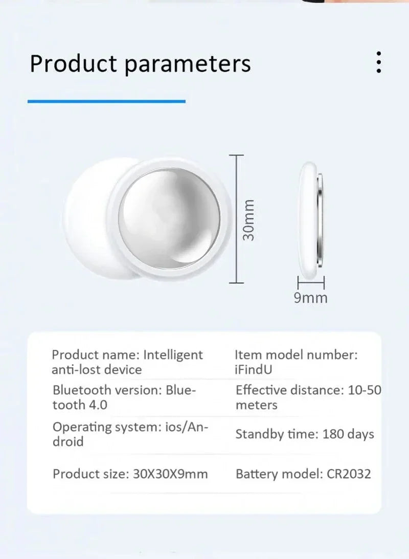 Xiaomi : Lot de 5 Balises de Suivi Bluetooth 4.0 – Protégez vos Affaires et Vos Précieux !