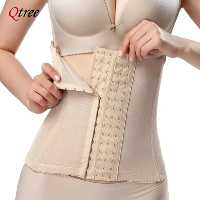 Qtree Dress - Ceinture Amincissante Femme | Corset à Crochet et Compression Ventre Plat