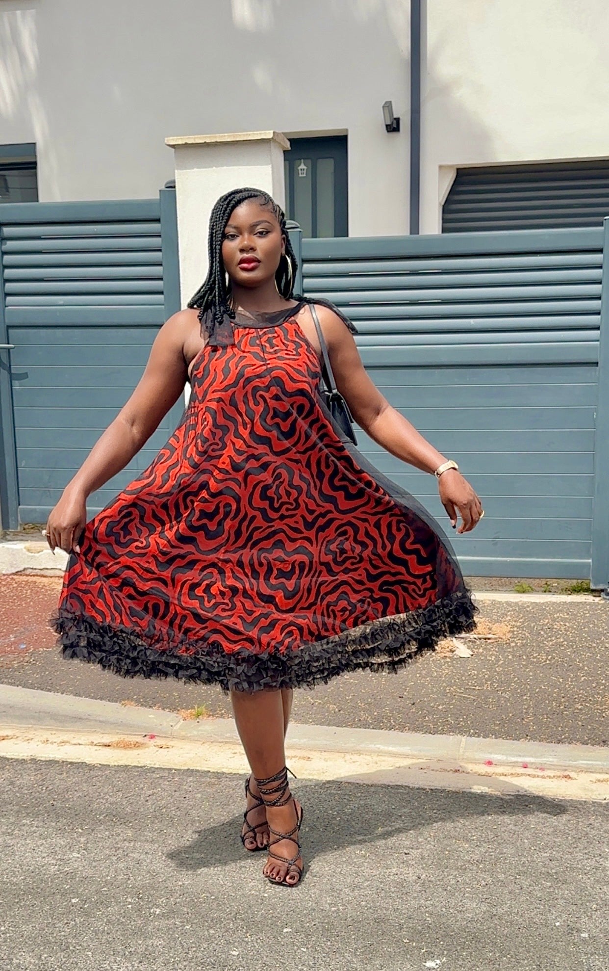 Robe courte Ébène