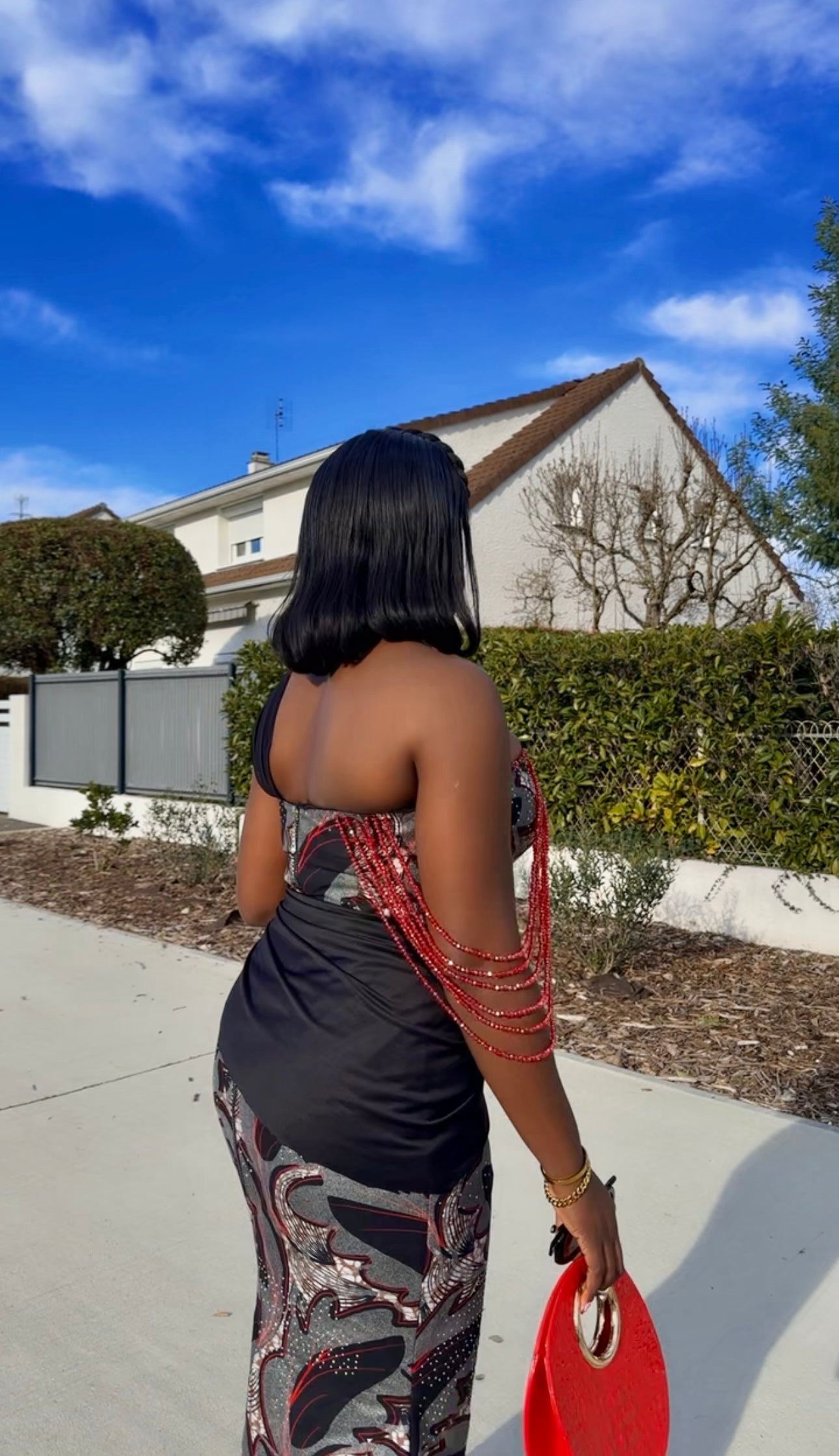 Robe Longue “Éclat du Nouvel An” – Collection Capsule