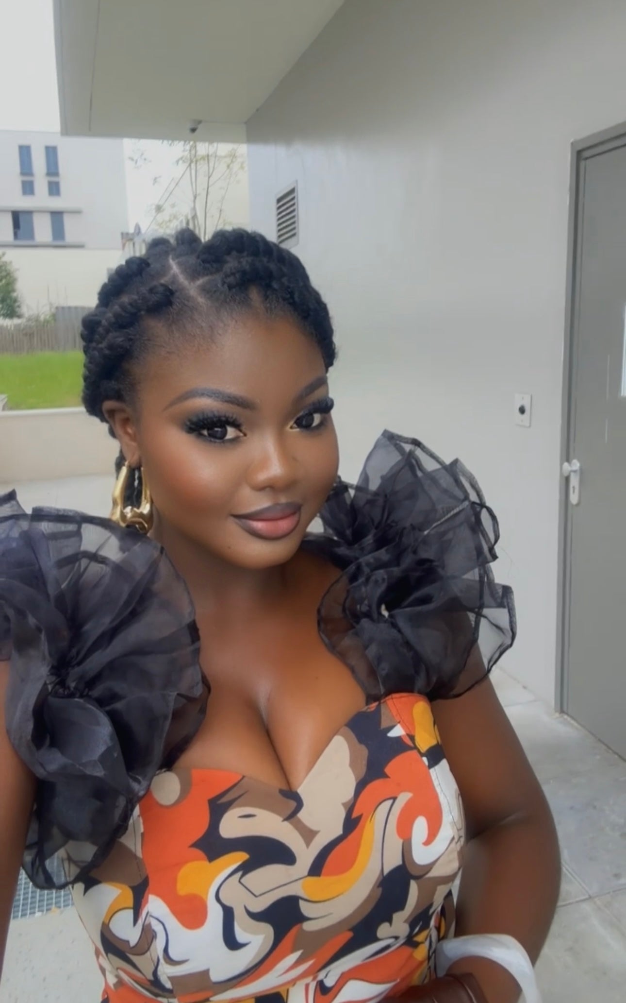 Robe Élégance Afro Chic