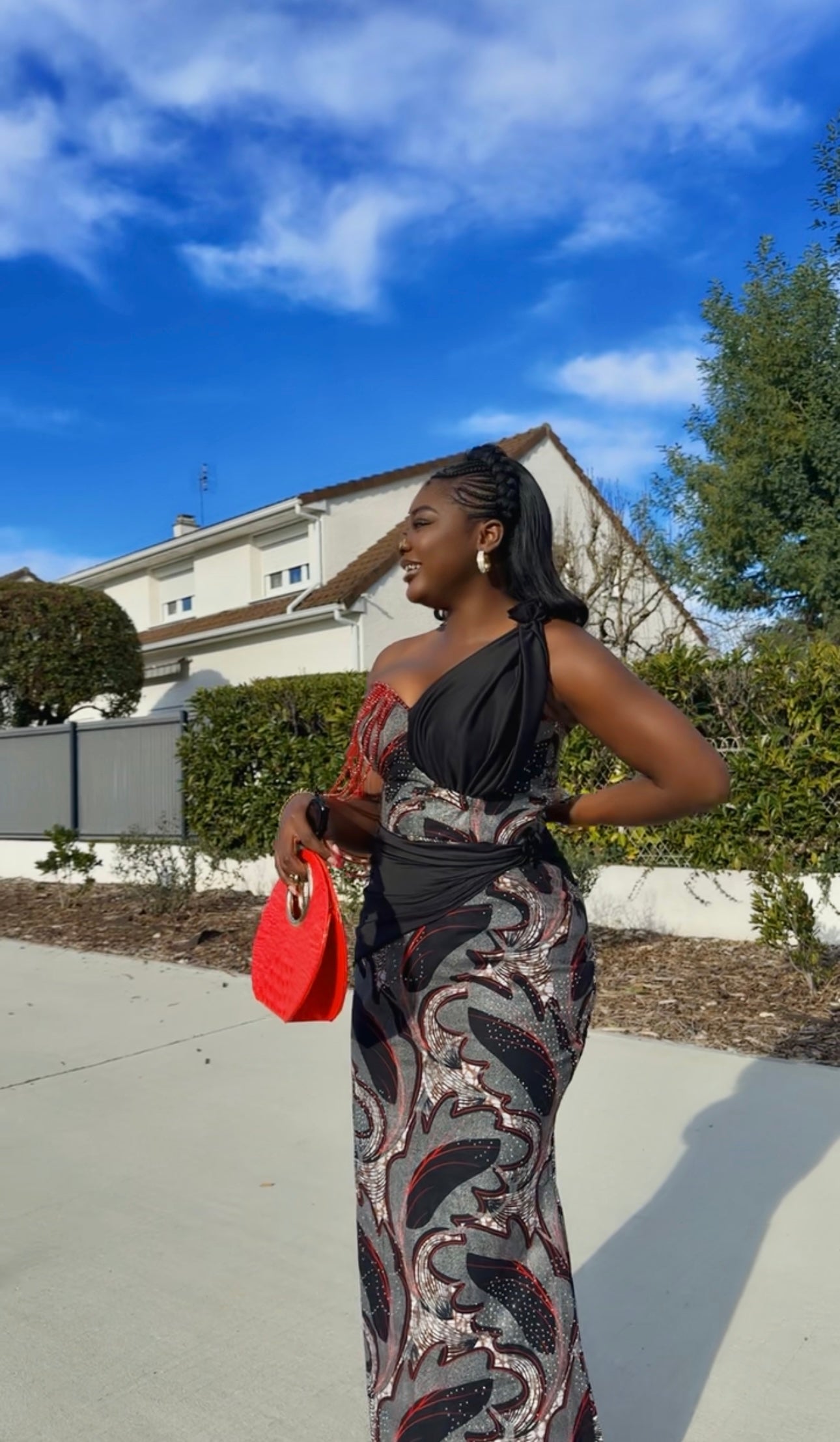 Robe Longue “Éclat du Nouvel An” – Collection Capsule