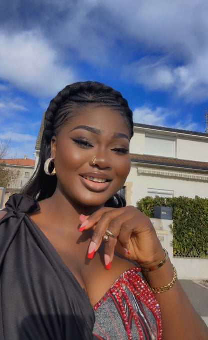 Robe Longue “Éclat du Nouvel An” – Collection Capsule