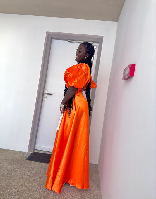 ALÉRIA — Ensemble en satin duchesse
