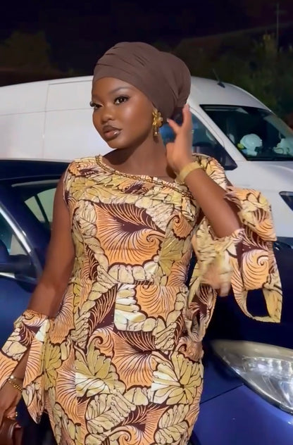 Robe Longue Élégance Royale 