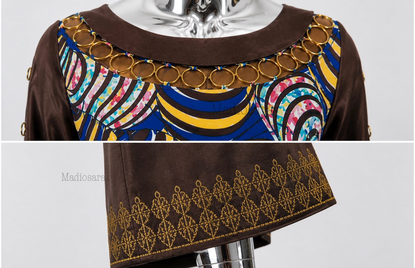 Anka l- Robe en Wax
