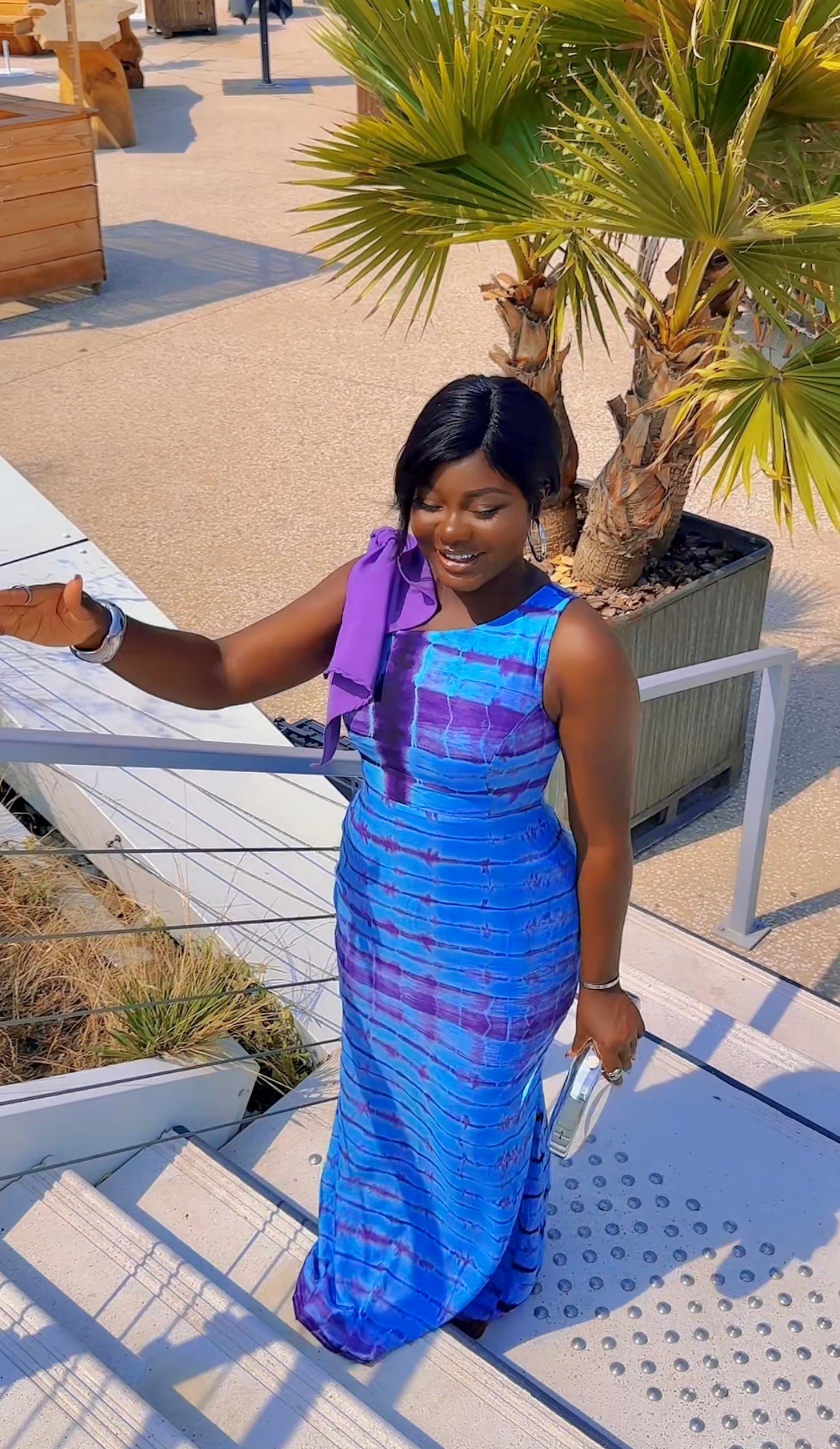 Robe longue en coton Dempé – Collection Été Prestige Africain