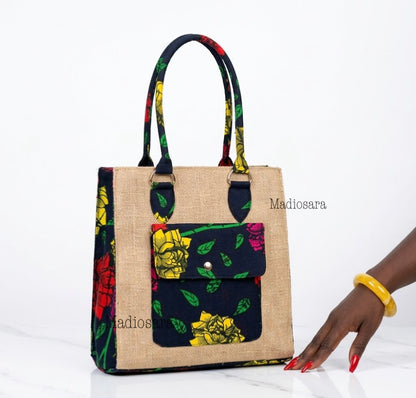 AMANI — Sac en raphia