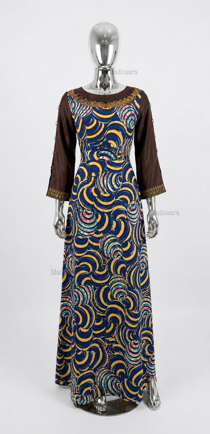 Anka l- Robe en Wax