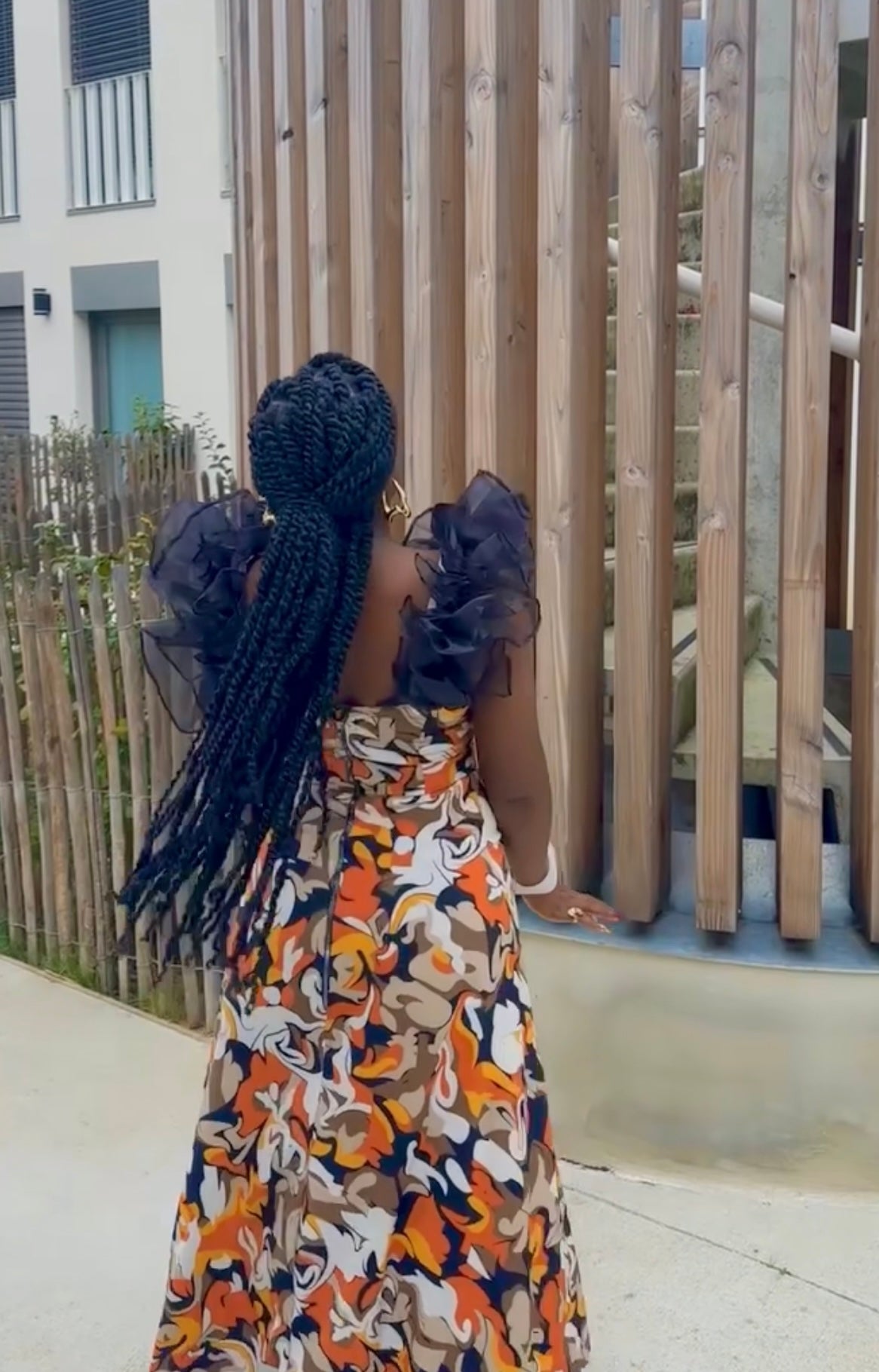 Robe Élégance Afro Chic