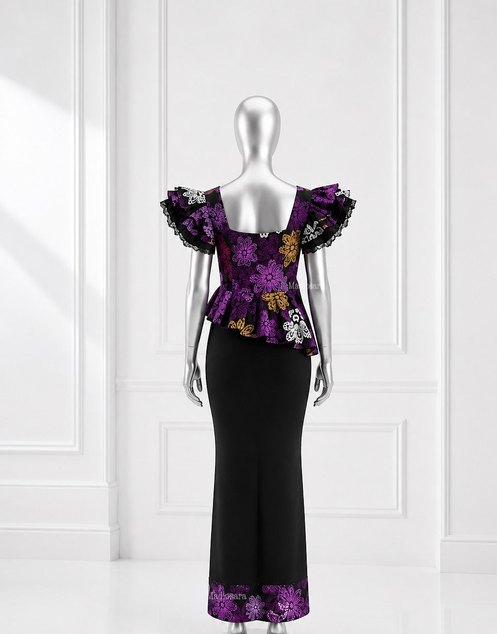 UMERA — Ensemble (Haut & Jupe) Wax Stretch