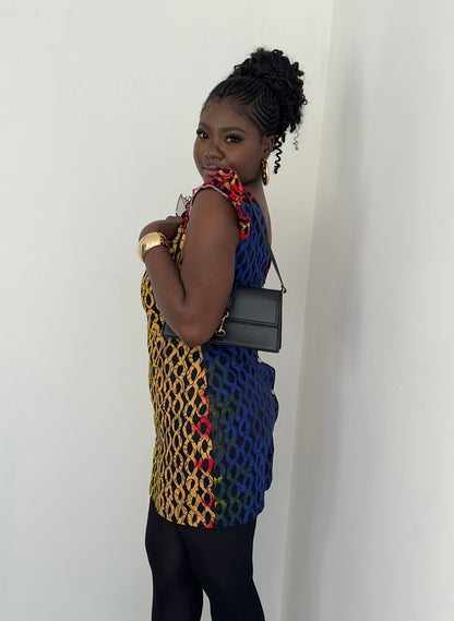 Robe courte chic Ankara