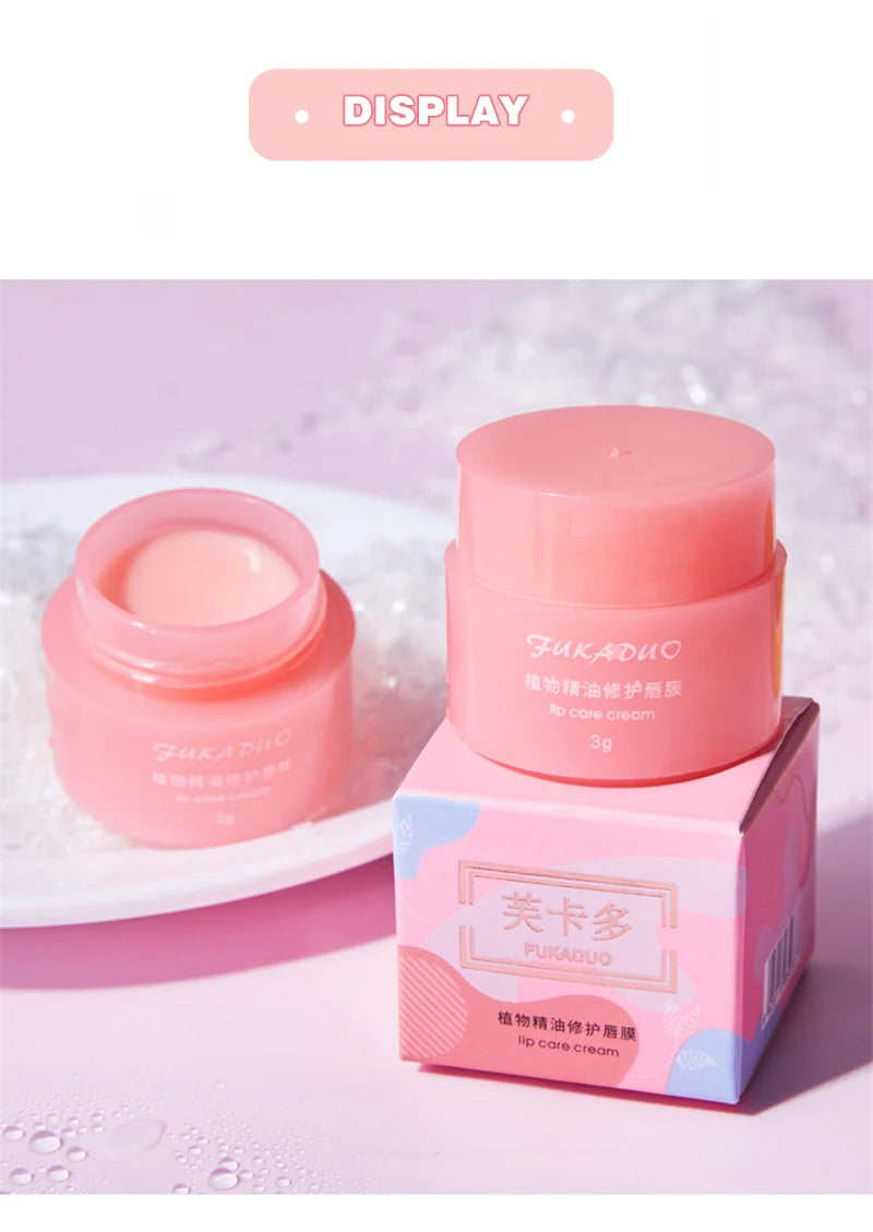 Masque de Nuit Lèvres à la Cerise - Hydratation et Éclat Coréen en 3g