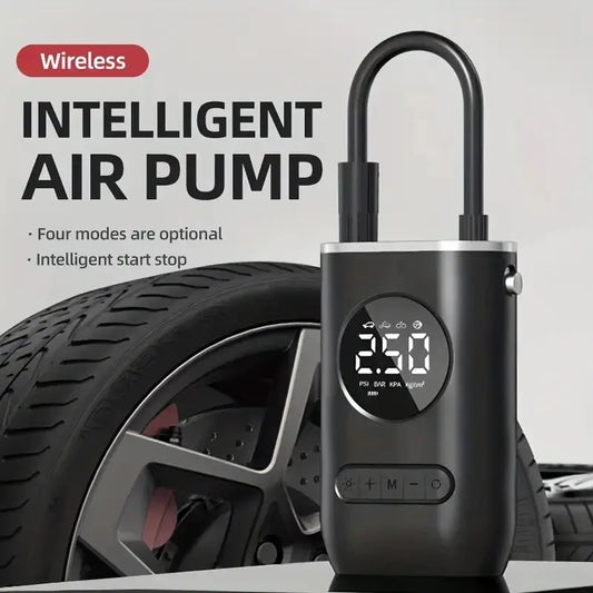 Mini Pompe à Air Électrique : Gonflage Rapide et Sans Fil pour Vos Pneus