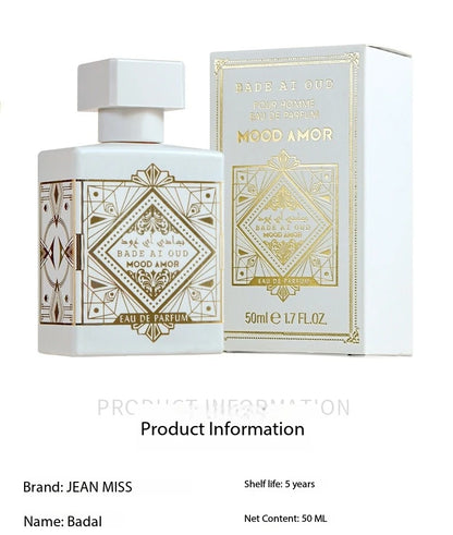 Parfum Oriental Mixte - Équilibre Parfait entre Fraîcheur et Élégance en 50ml