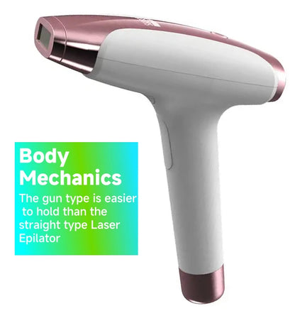 Épilateur Laser Permanent 999 999 Flashs – Épilation Indolore et Durable à Domicile pour Femmes