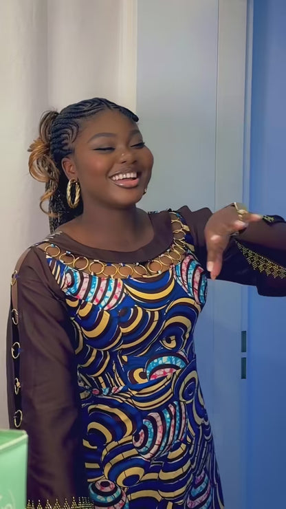 Anka l- Robe en Wax